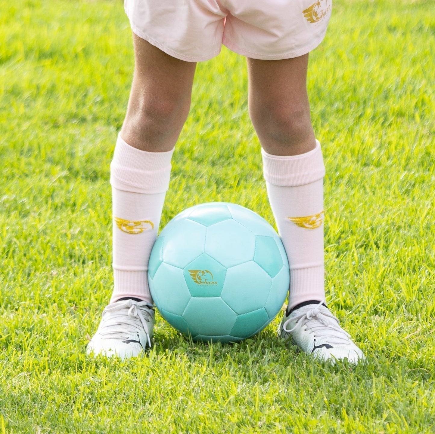 Pink Soccer Socks