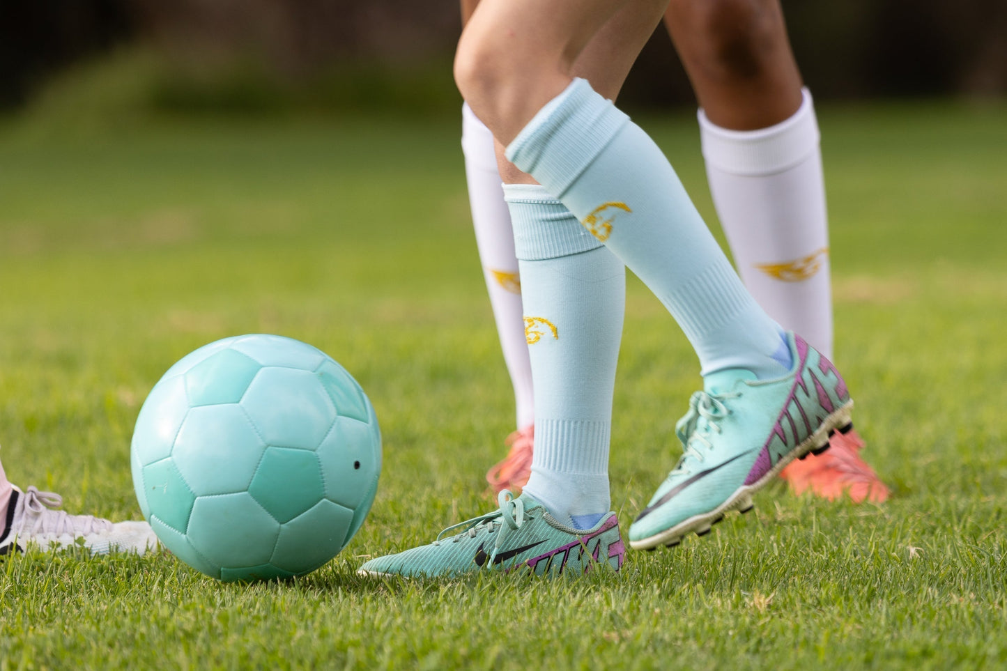 Blue Soccer Socks