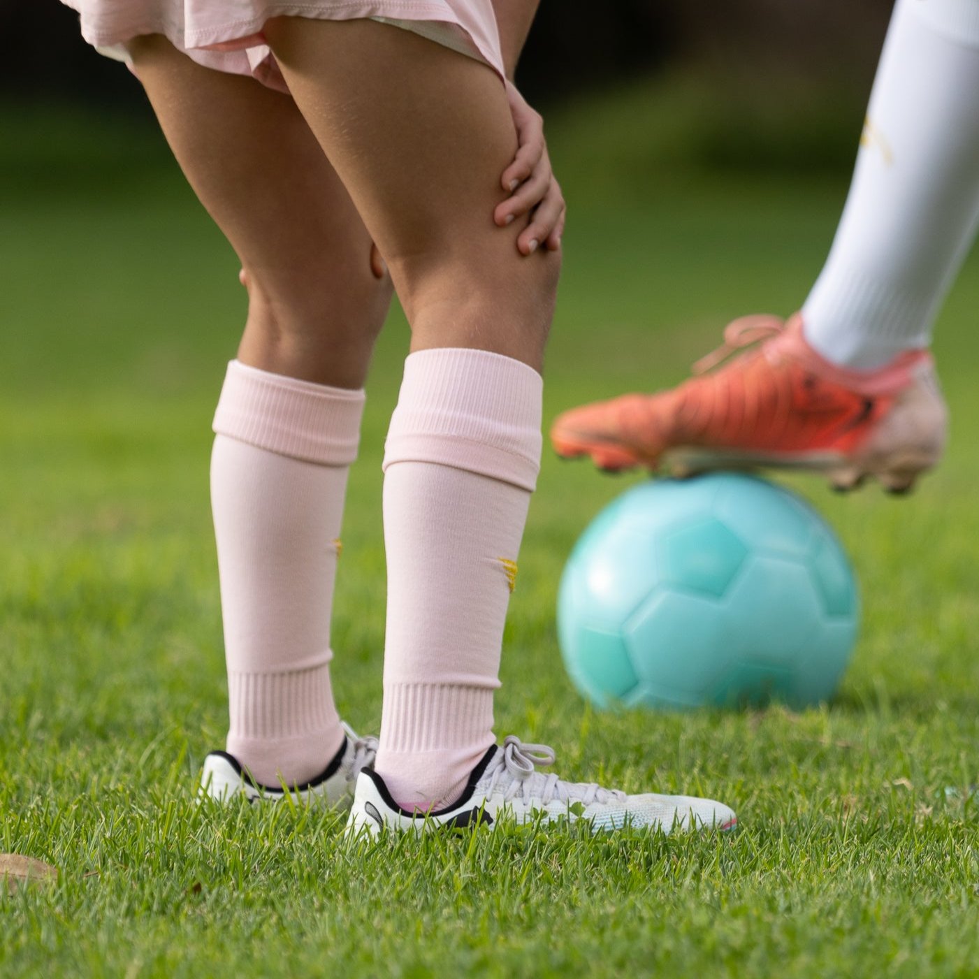 Pink Soccer Socks