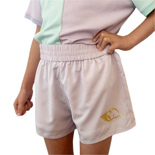 Purple Soccer Shorts