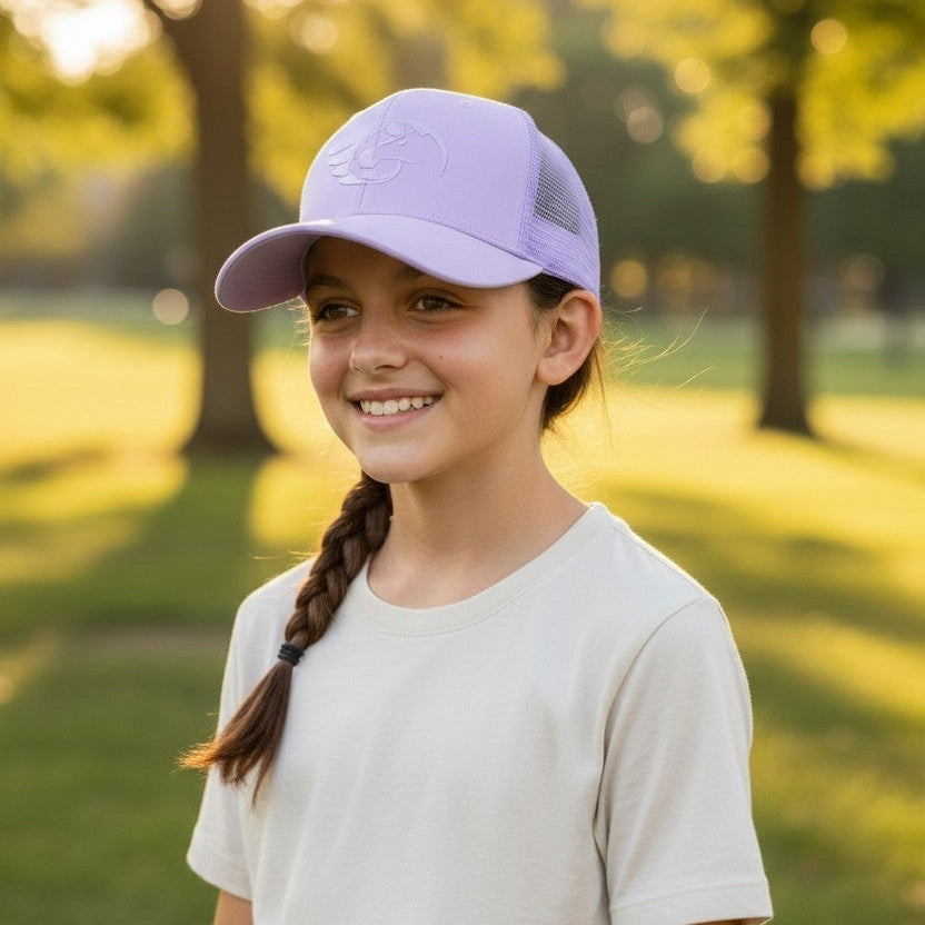 Purple Trucker Cap