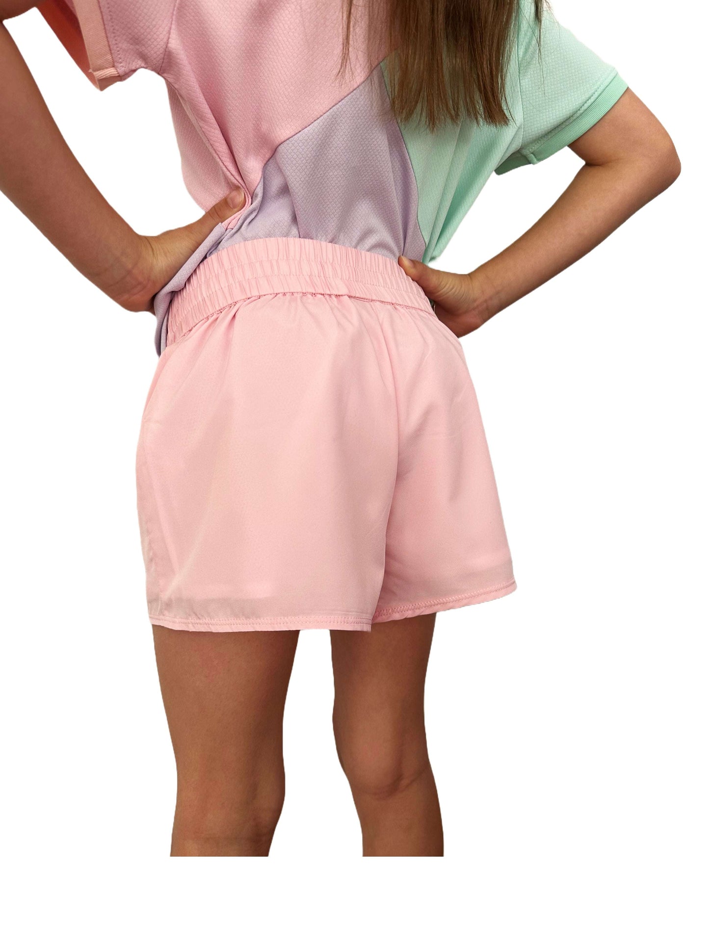 Pink Soccer Shorts
