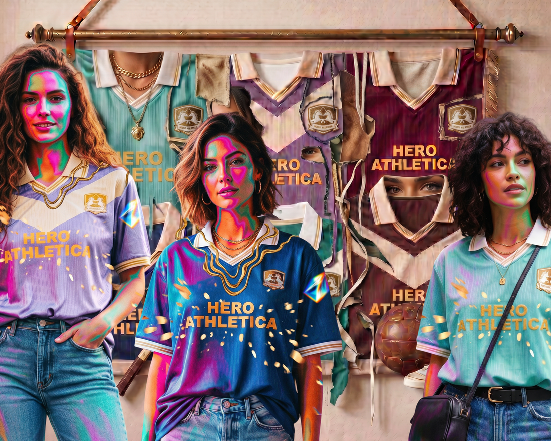 The Women's Retro Football Shirt: The Wardrobe Essential You Didn't Know You Needed