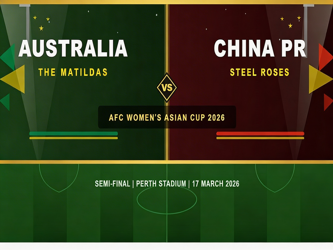 The Dream is Still Alive — Matildas vs China PR, AFC Women's Asian Cup Semi-Final