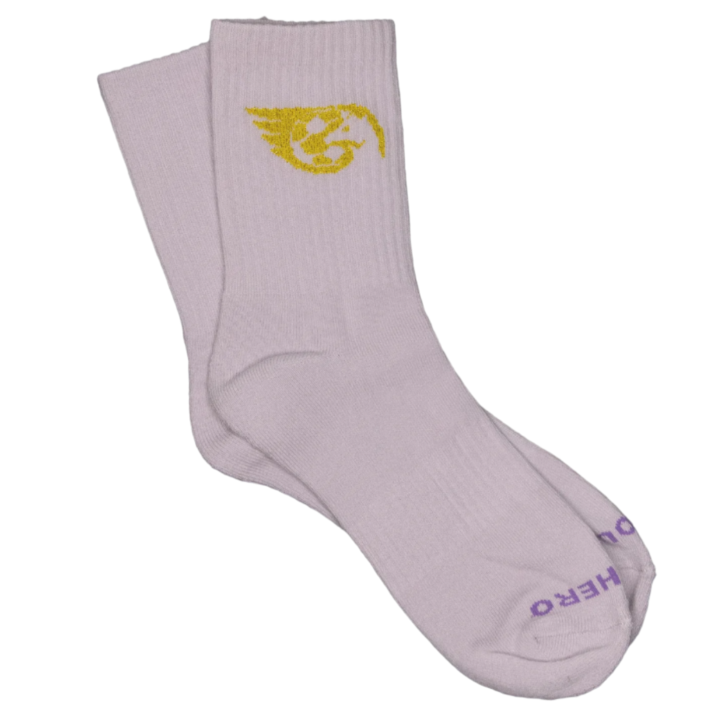 Quarter Crew Socks- Purple