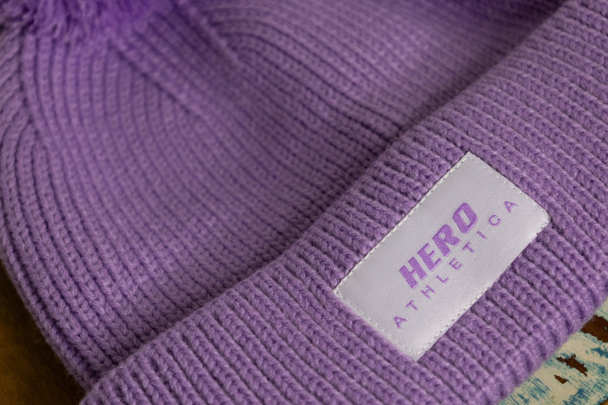 Purple Patch Logo Beanie