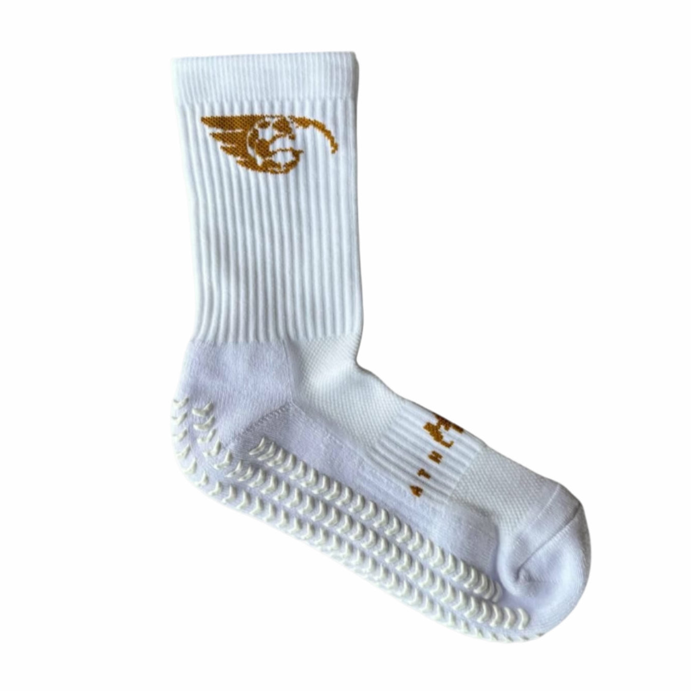 White Grip Socks