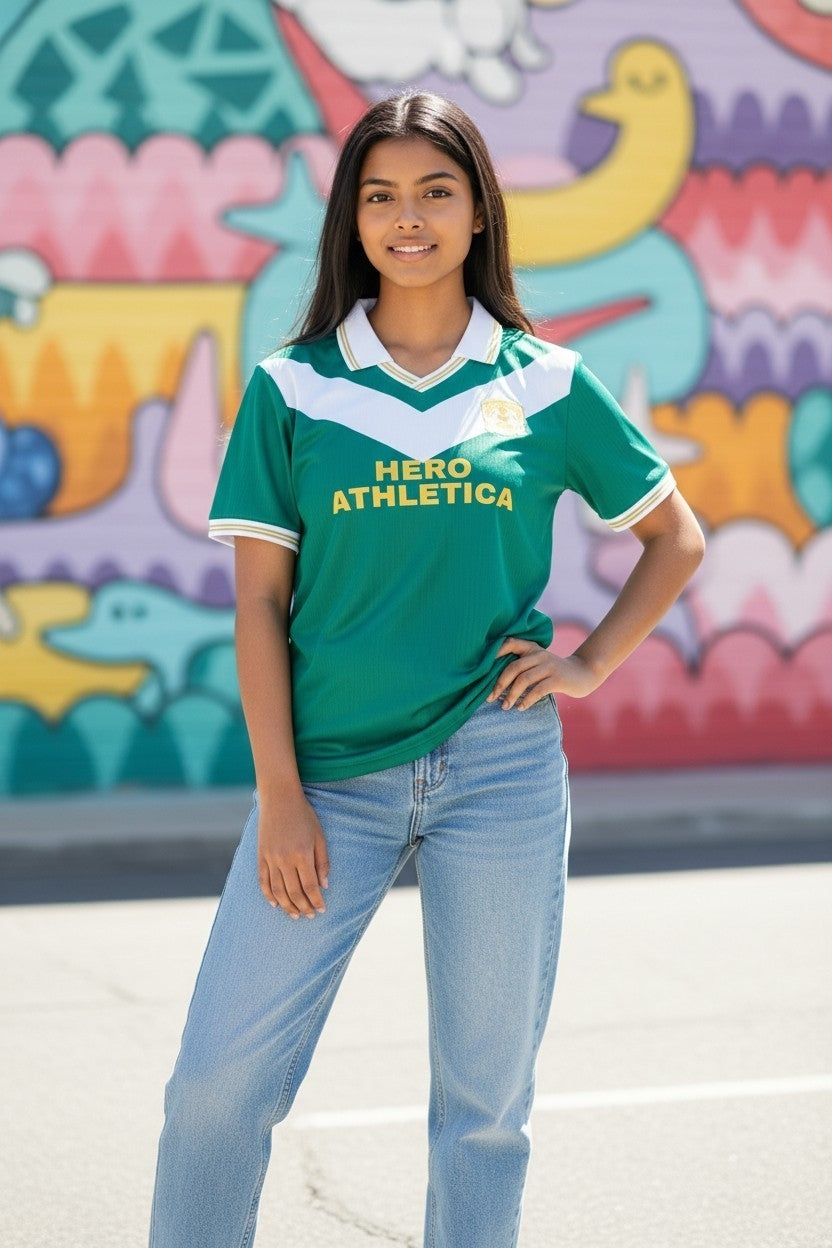 Women's Vintage Retro Football Shirt *Pre-order — expected to ship early-mid August