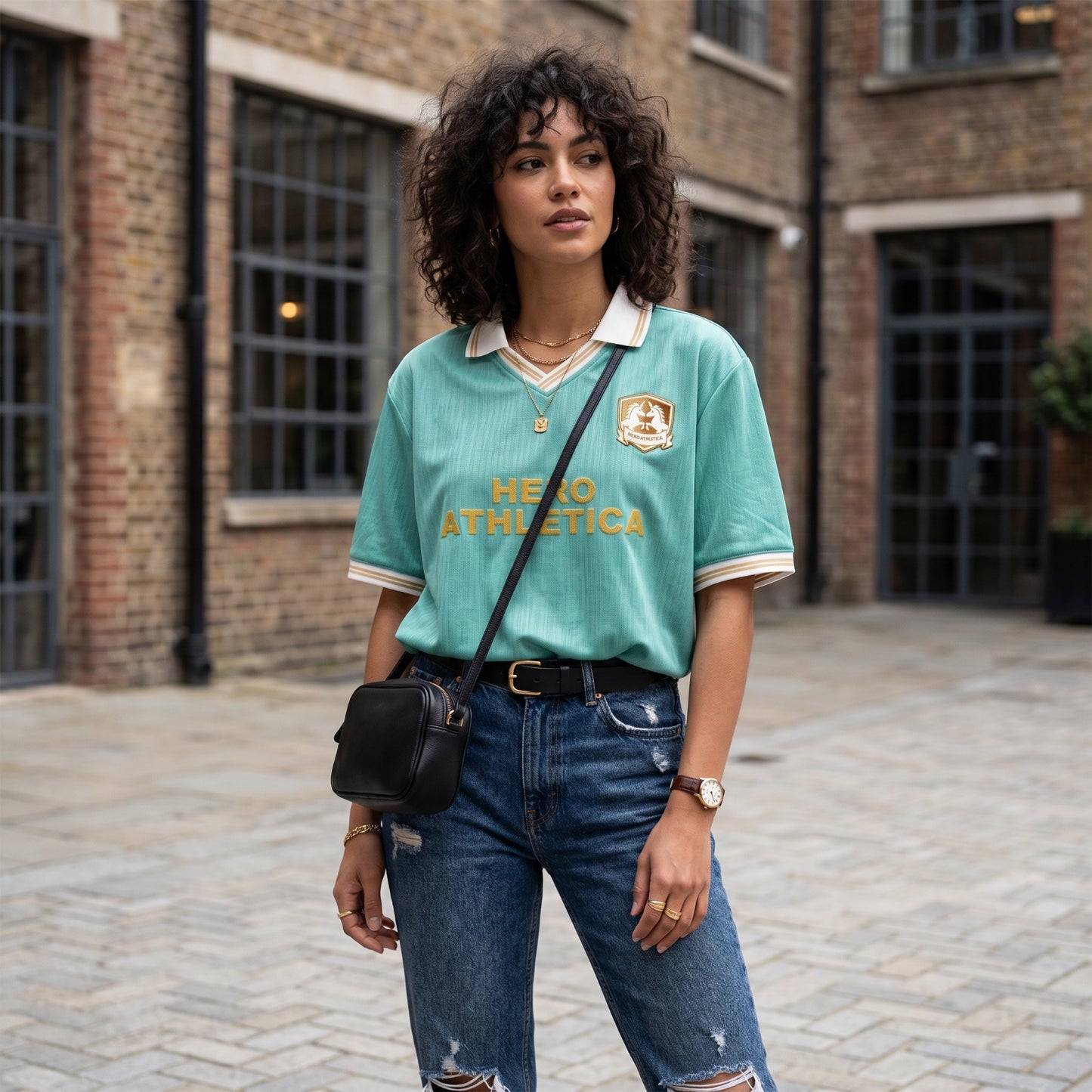 Women's Retro Football Shirt