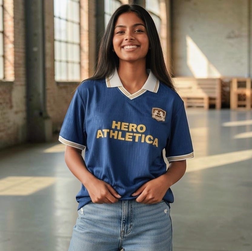 Women's Retro Football Shirt