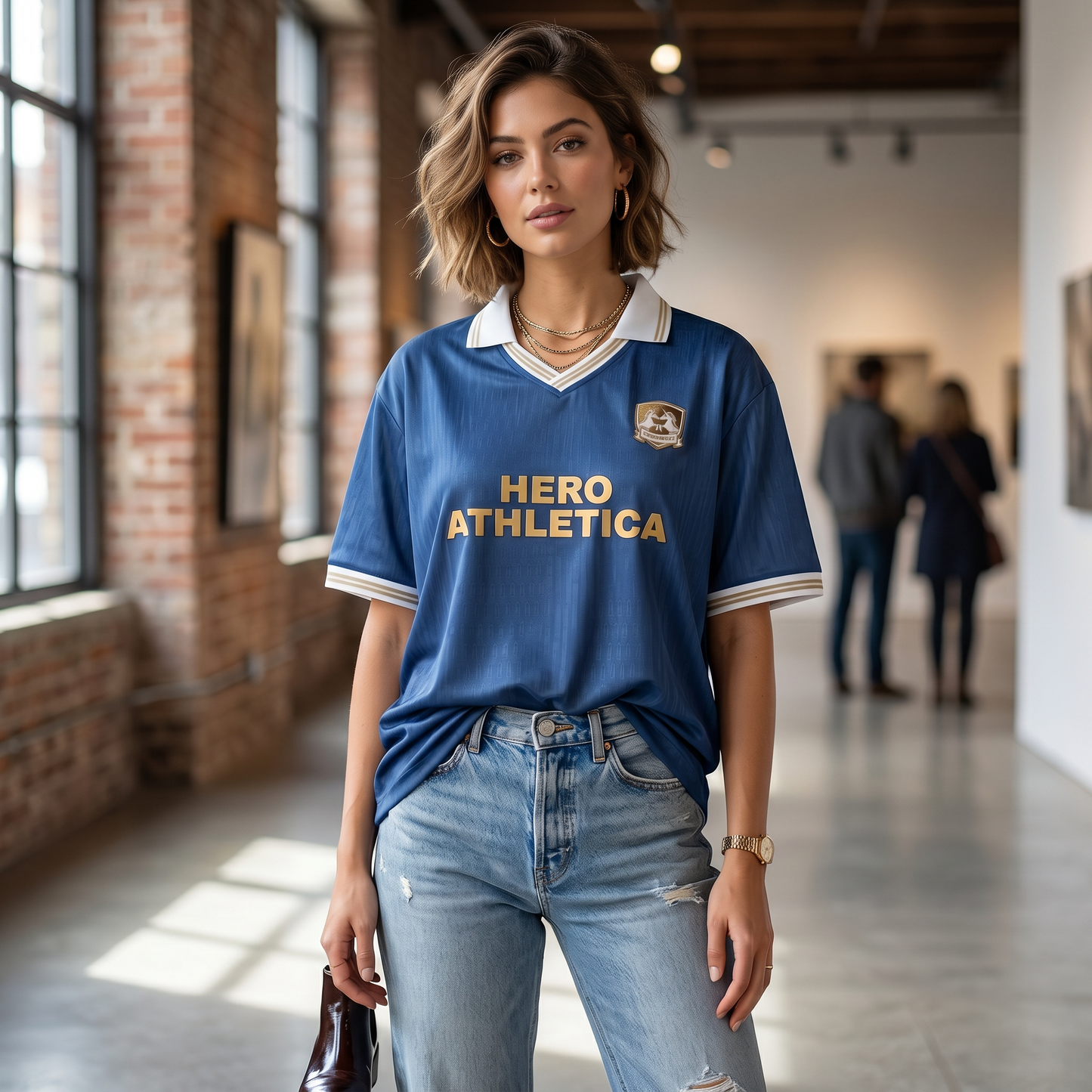 Women's Retro Football Shirt